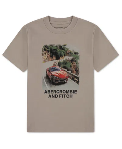 Abercrombie Kids' Boys' Crewneck Joyride T-shirt In Brown
