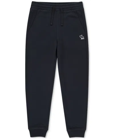 Abercrombie Kids' Boys Essential Fleece Jogger Pants In Black