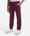 Abercrombie Boys Essential Fleece Jogger Pants In Purple