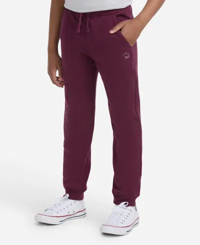 Abercrombie Kids' Boys Essential Fleece Jogger Pants In Purple