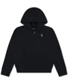 Abercrombie Kids' Boys Essential Full Zip Hoodie In Black