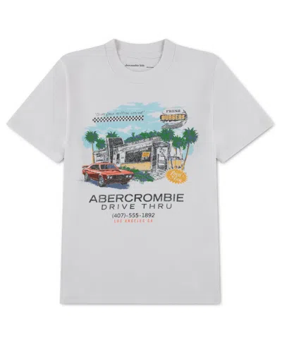 Abercrombie Kids' Boys' Fresh Burgers T-shirt In Gray