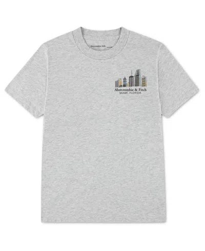 Abercrombie Kids' Boys' Miami Short-sleeve T-shirt In Gray