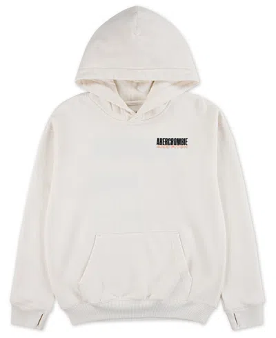 Abercrombie Kids' Boys' Pull-on Hoodie In White