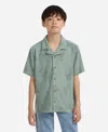 Abercrombie Boys Short Sleeve Knit Top In Green