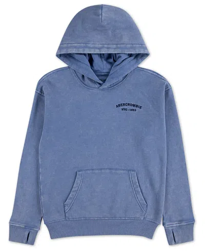 Abercrombie Kids' Boys' Sunfaded Pullover Hoodie In Blue