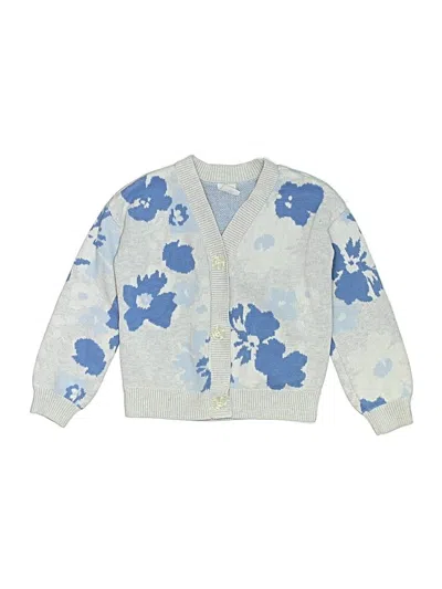 Pre-owned Abercrombie Kids' Cardigan Sweater In Blue