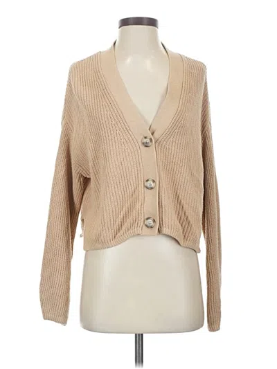 Pre-owned Abercrombie Cardigan Sweater In Brown