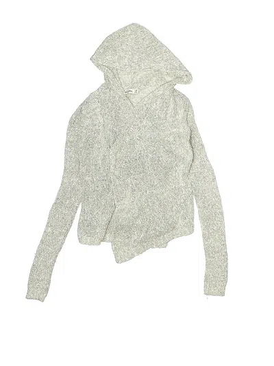 Pre-owned Abercrombie Kids' Cardigan Sweater In Gray