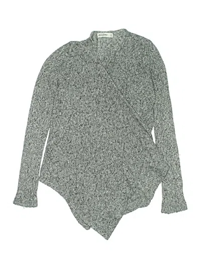 Pre-owned Abercrombie Kids' Cardigan Sweater In Gray
