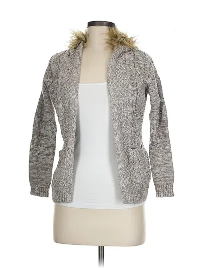 Pre-owned Abercrombie Cardigan Sweater In Gray
