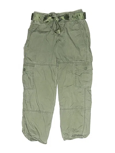 Pre-owned Abercrombie Kids' Cargo Pants In Green