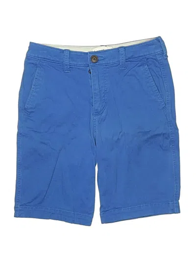Pre-owned Abercrombie Kids' Cargo Shorts In Blue