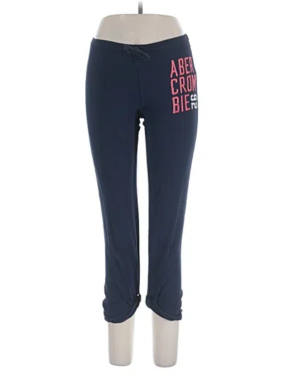 Pre-owned Abercrombie Casual Pants In Blue