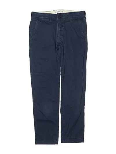 Pre-owned Abercrombie Kids' Casual Pants In Blue