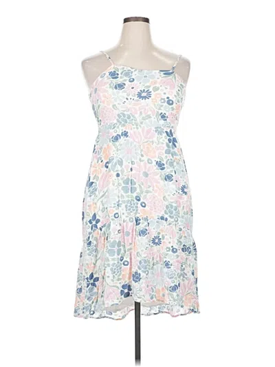 Pre-owned Abercrombie Cocktail Dress In White