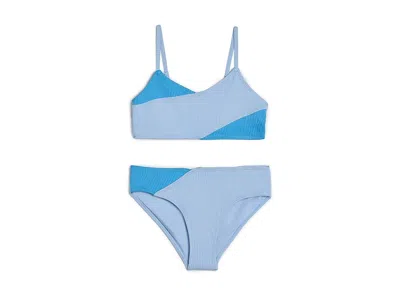 Abercrombie Cross Wrap Two-piece Swimsuit (big Kids) Girl's Swimwear Sets Windsurfer: 11-12 Big Kid In Multi