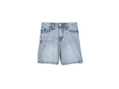 Abercrombie Denim Shorts (big Kids) Boy's Shorts Salty: 15-16 Big Kid One Size In Blue
