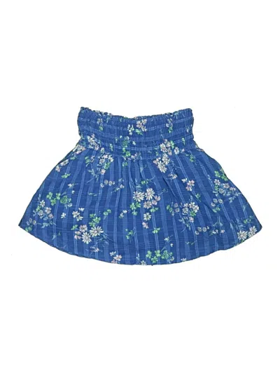 Pre-owned Abercrombie Denim Skirt In Blue