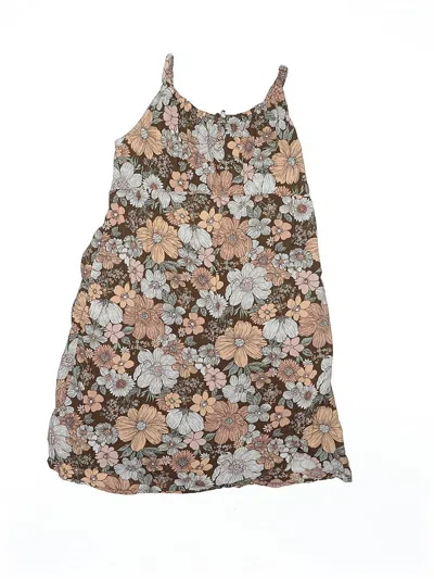Pre-owned Abercrombie Kids' Dress In Brown