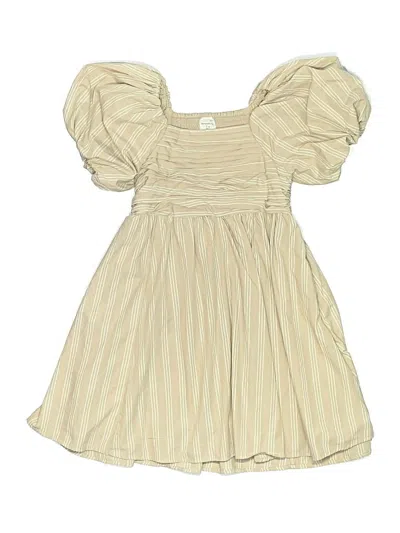 Pre-owned Abercrombie Kids' Dress In Brown