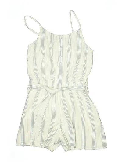 Pre-owned Abercrombie Kids' Dress In White