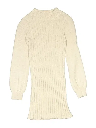 Pre-owned Abercrombie Kids' Dress In White