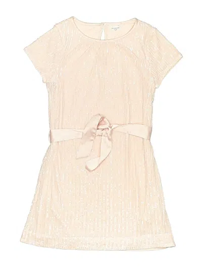 Pre-owned Abercrombie Kids' Dress In White