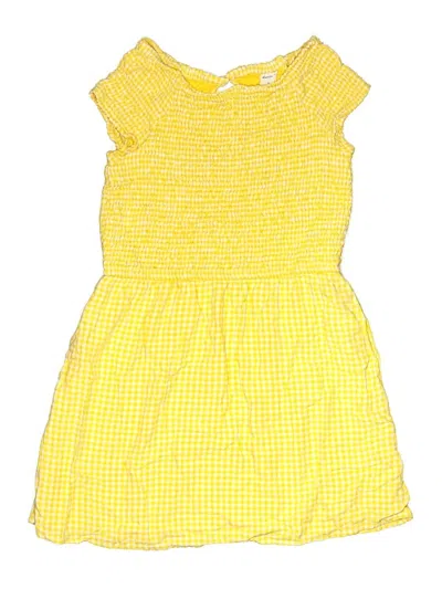 Pre-owned Abercrombie Kids' Dress In Yellow