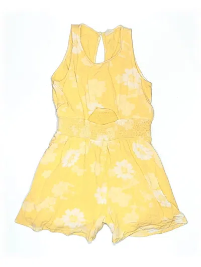Pre-owned Abercrombie Kids' Dress In Yellow