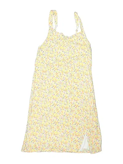 Pre-owned Abercrombie Kids' Dress In Yellow