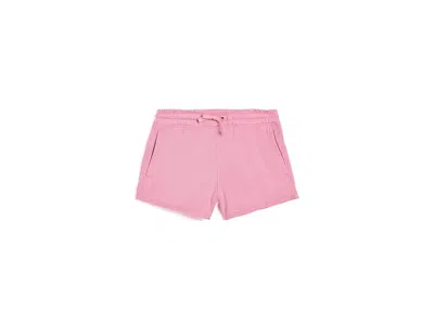 Abercrombie Essential Sunday Shorts (big Kids) Girl's Shorts Anf Cashmere Rose: 15-16 Big Kid One Size In Blue