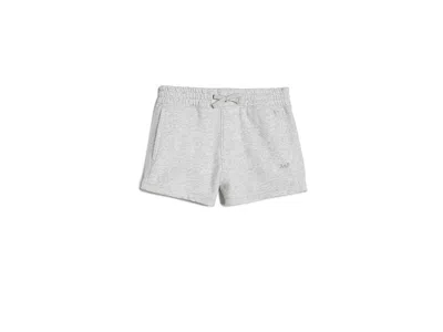 Abercrombie Essential Sunday Shorts (big Kids) Girl's Shorts Anf Light Grey Heather: 13-14 Big Kid One Size In Brown