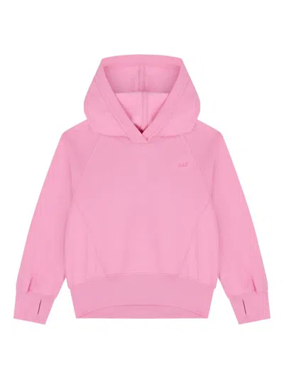 Abercrombie Fitch Kids' Logo Hoodie In Pink