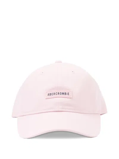 Abercrombie Fitch Kids' Logo Visor Cap In Pink