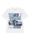 Abercrombie Fitch Sports-car Graphic T-shirt In White