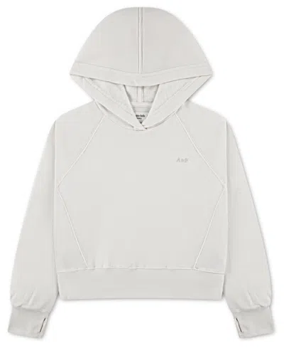 Abercrombie Kids' Girls 5-18 Essential Pull-on Hoodie In Neutral
