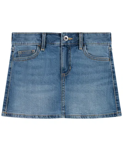 Abercrombie Kids' Girls' 5-16 Denim Mini Skort In Blue