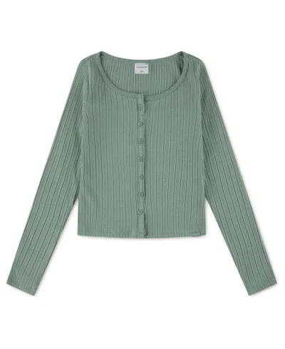 Abercrombie Kids' Girls' 7-16 Long-sleeve Top In Green