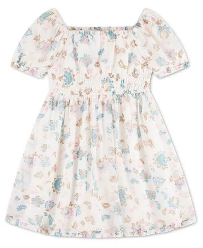 Abercrombie Kids' Girls' 7-16 Puff Sleeve Dress In Neutral