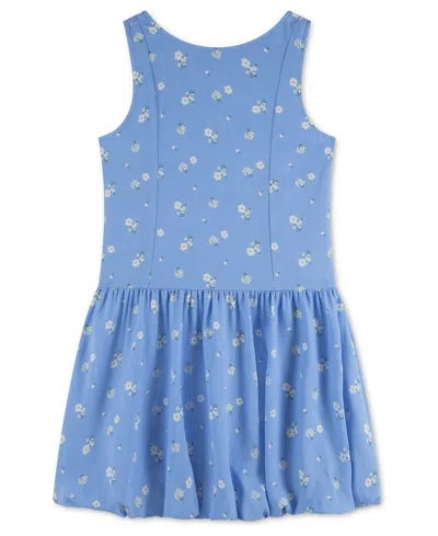 Abercrombie Kids' Girls' 7-16 Sleeveless Ruffle Mini Dress In Blue
