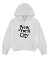 Abercrombie Girls Ballet New York City Pullover Hoodie In White