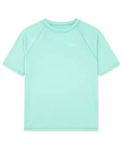 Abercrombie Kids' Girls' Core Short-sleeve Rashguard In Blue