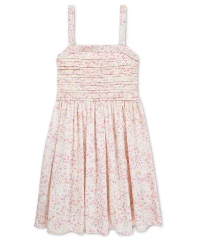 Abercrombie Kids' Girls' Emerson Bubble Sleeveless Mini Dress In Pink
