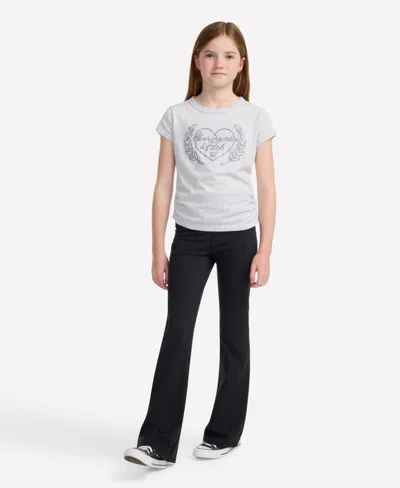 Abercrombie Kids' Girls Flared Leggings In White