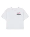Abercrombie Girls New York City Streets Boxy T-shirt In White