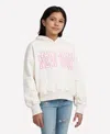 Abercrombie Girls New York Popover Sweatshirt In White