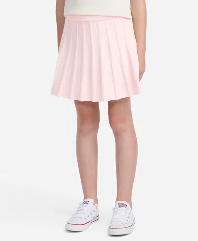 Abercrombie Kids' Girls Pleated Sweater Skirt In Pink