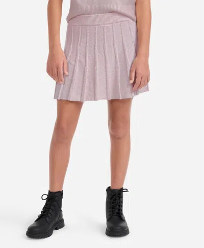 Abercrombie Kids' Girls Pleated Sweater Skirt In Pink