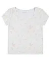Abercrombie Kids Pointelle T-shirt In Multi